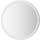 vidaXL LED Badkamerspiegel Transparant Ø 70 cm gehard glas
