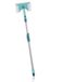 Leifheit Flexipad tegelwisser - met telescoopsteel (65-110 cm) - Click Systeem - 20 cm wisbreedte