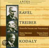 Duos Antes Edition Ravel, Treiber, Kodály: Duos für Violine und Violoncello CD