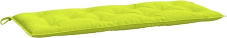vidaXL Tuinbankkussen 120x50x7 cm Oxford Stof Heldergroen