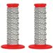 SCAR Dual Density Compound Grips - Moto Cross MX Enduro Supermoto - Grijs/Rood