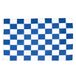 AZ FLAG Blauw en wit geblokt 250x150 cm Polyester 100D 2 Ringen Vlag