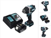 Makita DTW 701 RG1 accu slagmoersleutel 18 V 700 Nm 1/2" XPT Borstelloos + 1x oplaadbare accu 6.0 Ah + lader