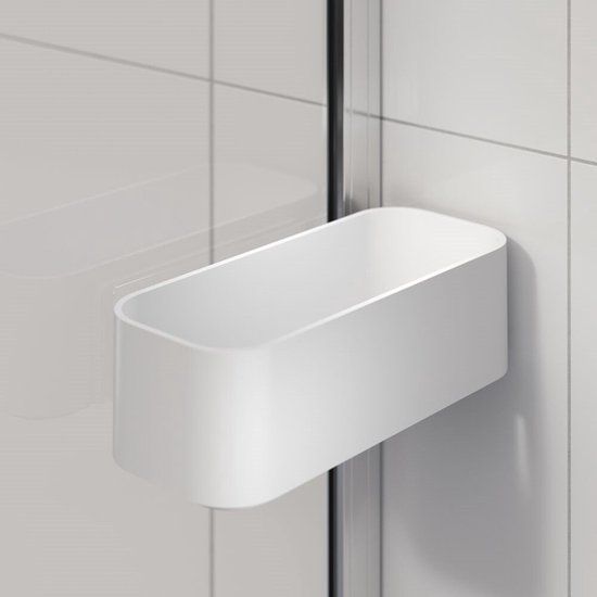 Sealskin Inc. Inloopdouche type A3 100x200cm - 8mm helder veiligheidsglas - Zilver hoogglans