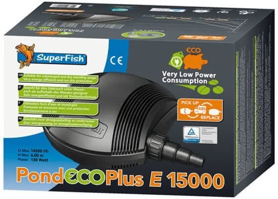 SuperFish Pond Eco Plus E15000