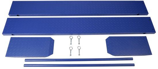 mammuth Bol Verbredingsset voor Motorheftafel ML75HAS Blauw