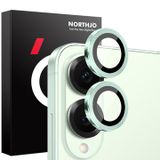 Northjo Samsung Galaxy S25 Edge Kit de protection d'objectif d'appareil photo - Vert