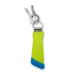 Carson Floating Keychain Uniseks-Volwassene Drijvende Sleutelhanger (1-Pack) - Blauw/Groen (FA-30(04))