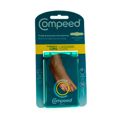 Compeed Likdoornpleister Medium 10 Stuks