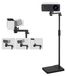 Projector stand - Floor stand - Height 121-155 cm - Adjustable projector mount - 360 degrees rotatable