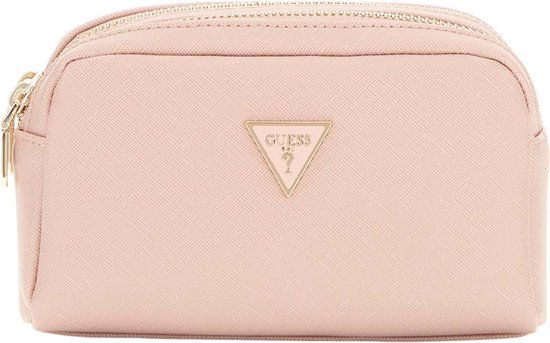 GUESS Utensil zak Double Zip Candy Pink