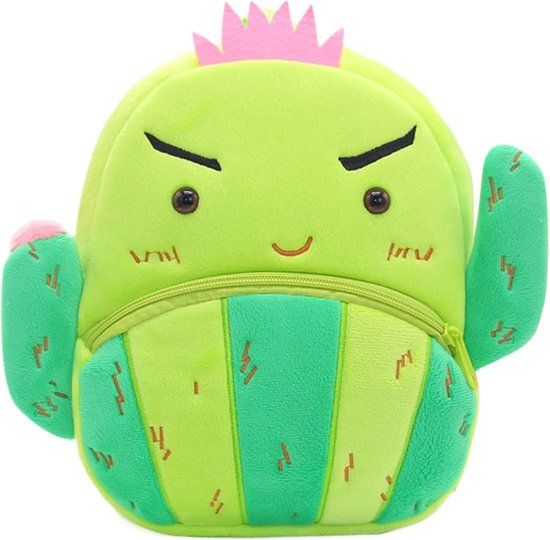 BoefieBoef Fruit Cactus Kinder Rugzak - 6L - Groen