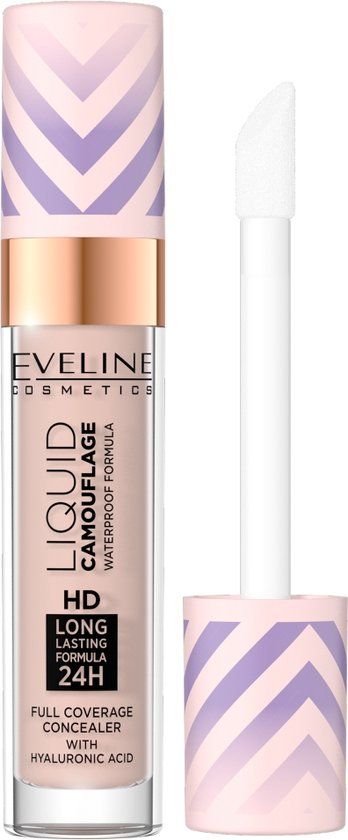 Eveline Cosmetics Liquid Camouflage Waterproof Concealer - 03 Zacht Natuurlijk - 7.5ml
