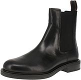 Vagabond Freya 6006-101-20 Dames Chelsea Boots Zwart Leer