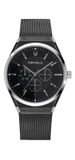 Orphelia OR72901 - Herenhorloge - RVS - Zwart - 41 mm