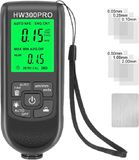 Merkloos / Sans marque Paws & Crafts B.V. Lakdiktemeter - Laagdiktemeter - Digitale laagdiktemeter - lakdiktemeter voor auto - meetbereik 0 tot 2000um um - lakmeter auto met draagbaar touw - Zwart