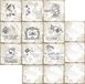STAMPERIA INTL, KFT SBB784 Scrapbooking dubbelzijdig papier Romantic Journal Cards, meerkleurig, 30,5 x 30,5