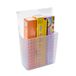 madesmart 79042 Overdoor Hair Tools Organizer met Verdelers, Kunststof, Lichtgrijs