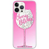 ERT GROUP Babaco Beschermhoes voor Apple iPhone 12 Mini Origineel en officieel gelicentieerd product, motief champagne 001, met glittereffect