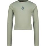 Vingino Fille G-basic-crop Rib Manches Longues Débardeur Jade Green Taille : 2
