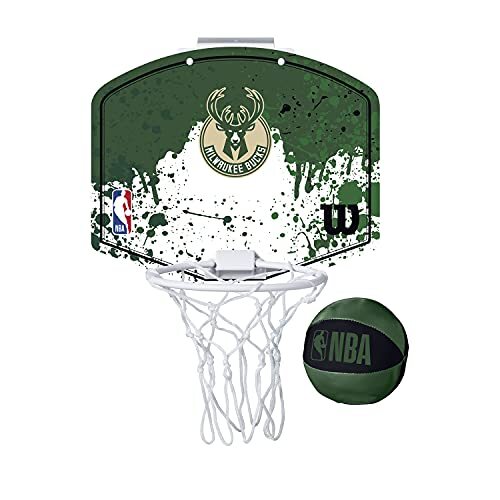 Wilson NBA Team Mini Hoop Miwaukee Bucks