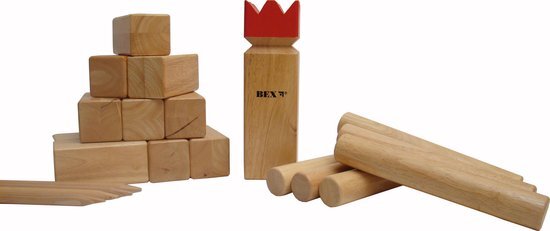 Bex Kubb Pro Original Rode Koning