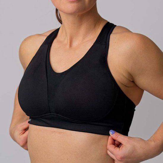 Pure Lime Essence Sportbeha - Zwart - 90E