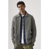 Levi's Telegraph Zip Cardigan Quarry Neps Ms 13 Größe: XL