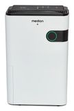 MEDION DH30S Déshumidificateur avec application et commande vocale (5L, 40m², 24L/jour, 280W, Blanc)