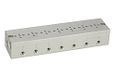 RIEGLER 106656-1099.07 rijen basisplaat 7-voudig, M5 voor mini-magneetventielen 15 mm, 1 stuk