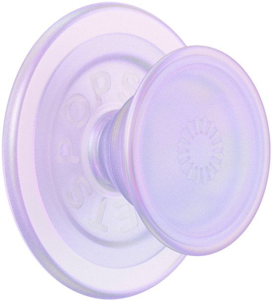 PopSockets PopGrip geschikt voor MagSafe Round - Opalescent Clear