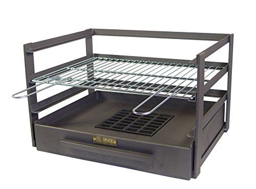 IMEX EL ZORRO 71476.0 Houtbarbecue - Zwart - 72 x 41 x 35 cm