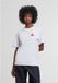mister tee Miss Tee Heart Cherries EMB Dames T-shirt - Wit - XXL