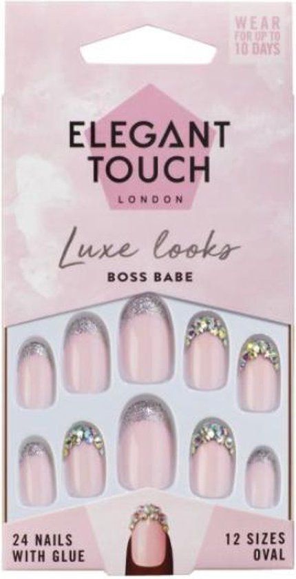 Elegant Touch Boss Babe Nails - Roze