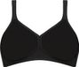 Triumph Modern Soft+Cotton bh zonder beugel - zwart - maat: 7613138499009