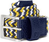 Footjoy Braided Golfriem Heren Navy/Wit/Taxi