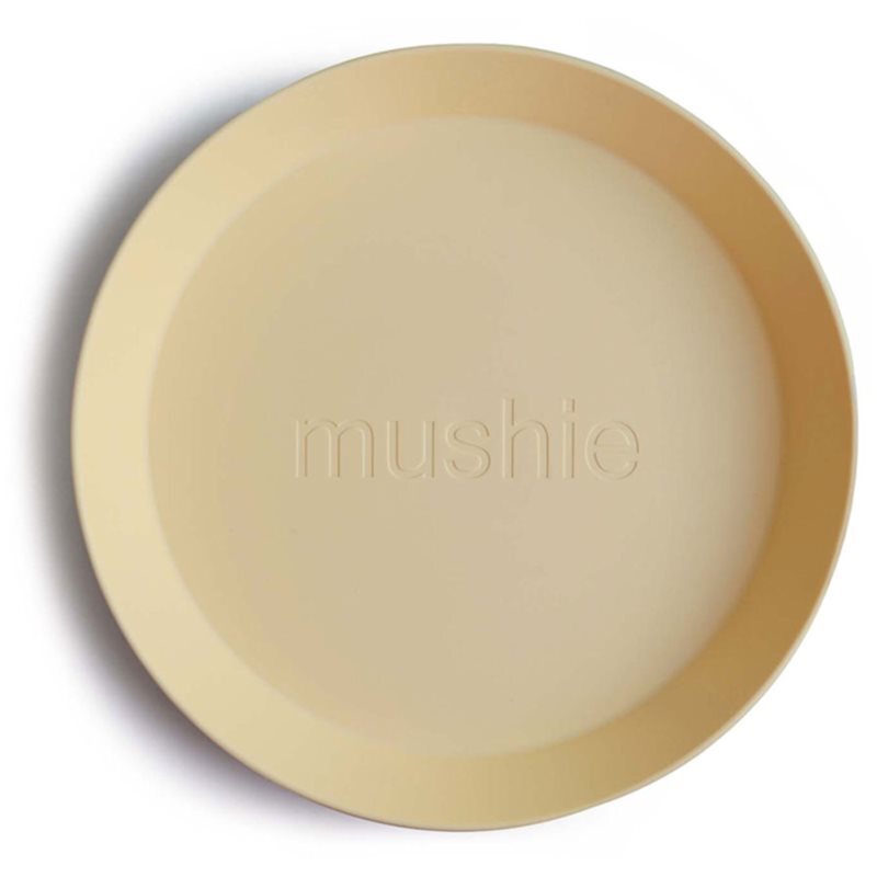 Mushie Round Dinnerware Plates