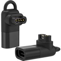 Phonillico® Kavel 2 Adapters USB-C versus Garmin Fenix 8 E 7 7S 7X 6 6S 6X 5 5S 5X Forerunner 935 945 955 965 45 45S 245 265 Approach S10 S40 S60 X10 Quatix Vivoactive 3 4 4S Vivomove 3 3S Vivosport Instinct
