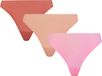 Chantelle Pulpies lot de 3 culottes - BLUSH, AMBER, MARSHMALLOW