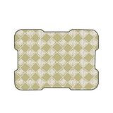 Bonamaison, Digitaal bedrukte muismat, antislip onderkant, voor kantoor en thuis, afmetingen: 22x18 cm