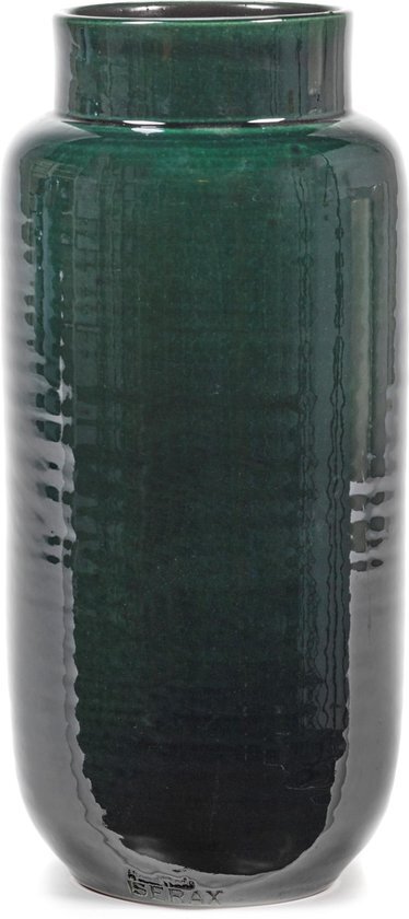 Serax Vaas-Bloemen vaas Groen-Donker groen D 16 cm H 36 cm