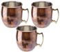 Cosy & Trendy Cocktailglas - 3x - Moskow Mule - antiek look koper - 450 ml