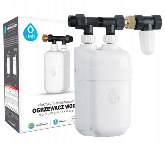 Dafi - Doorstromend Waterverwarmer - 9kW - Elektrisch - Wit