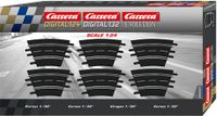 Carrera 20020577 Exclusive/Evolution Bochten, 1/30°, 6 stuks