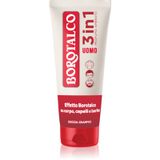 Borotalco 3-in-1 Shower Shampoo for Men Amber Scent 200ml