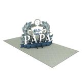 Grafische werkplaats Pretty pop-up kaart driedimensionaal Beste papa ter wereld