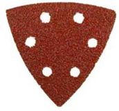 Wolfcraft Feuille abrasive auto-agrippante pour bois/métal - K40 - 5 pièces