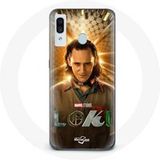 Maniacase Hoesje voor Samsung Galaxy A30 Loki Poster Serie Seizoen 1