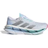 adidas Adistar BYD Chaussures de course pour hommes, blanc/bleu