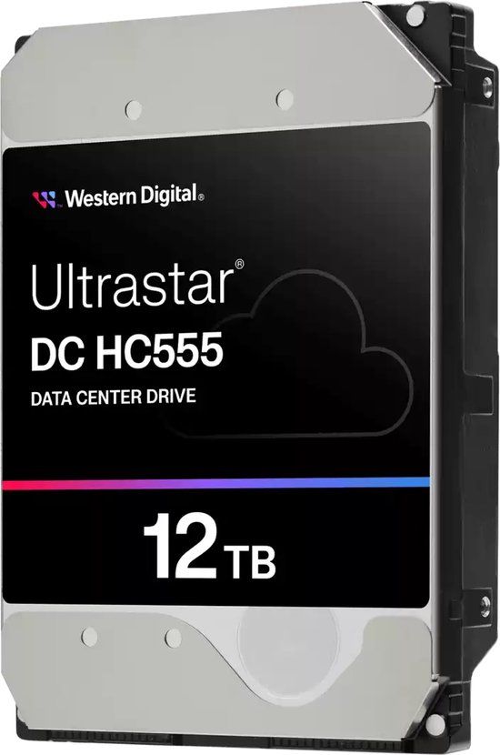 WD Western Digital Ultrastar DC HC520 - Harde Schijf - 12TB - 3.5 inch - SAS3 12Gb/s - 7200 RPM
